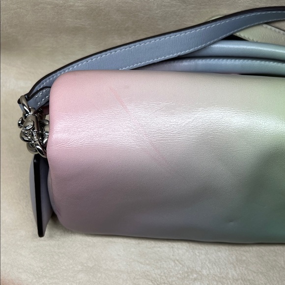 COACH Pillow Tabby 18 Ombre Napa Leather multi color mini crossbody bag - Picture 14 of 17